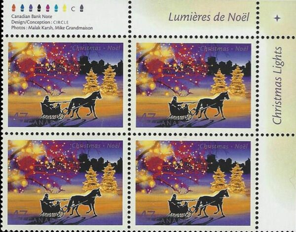 Canada PB#1922 - Sleigh Ride in an Urban Landscape (2001) 47¢ - Image 2