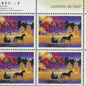 Canada PB#1922 - Sleigh Ride in an Urban Landscape (2001) 47¢