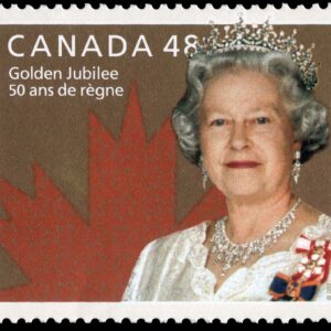 Canada Stamp #1932 - Queen Elizabeth II (2002) 48¢