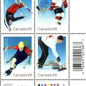 Canada PB#1939a - 2002 Olympic Winter Games (2002) 4 x 48¢
