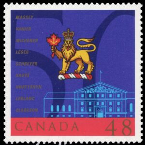 Canada Stamp #1940 - Canadian Governors General (2002) 48¢