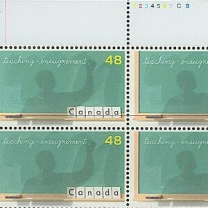 Canada PB#1961 - Teacher writing on blackboard (2002) 48¢
