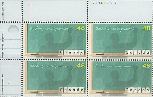 Canada PB#1961 - Teacher writing on blackboard (2002) 48¢