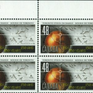 Canada PB#1962 - Collage of images related to TSE (2002) 48¢