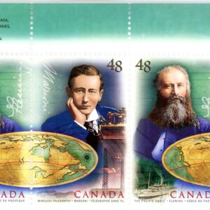 Canada PB#1964a - Communications Technology (2002) 2 x 48¢