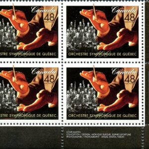 Canada PB#1968 - Conductor's hands, strings section (2002) 48¢