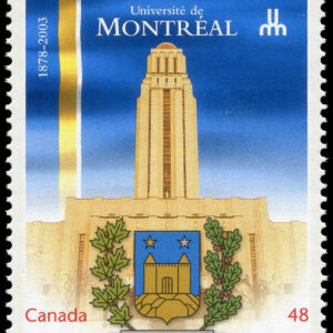 Canada Stamp #1977 - University of Montreal (2003) 48¢