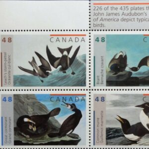 Canada PB#1982a - John James Audubon's Birds-1 (2003) 4 x 48¢