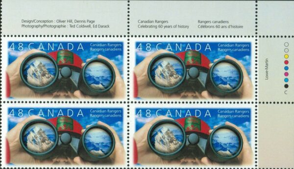Canada PB#1984 - Ranger with binoculars (2003) 48¢