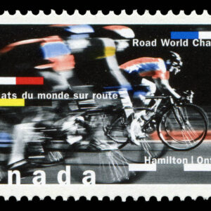 Canada Stamp #1998 - Cyclists (2003) 48¢