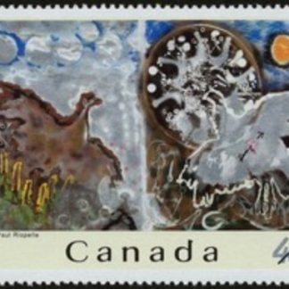 Canada Stamp #2002d - Jean-Paul Riopelle (2003) 48¢