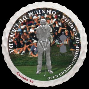 Canada Stamp #2052 - Golfer putting on green (2004) 49¢