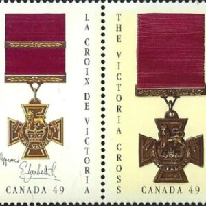 Canada Stamp #2066a - Canadian Victoria Cross Winners (2004) 2 x 49¢