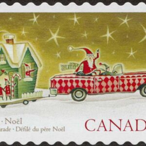 Canada Stamp #2070i - Santa in a Cadillac (2004) 80¢