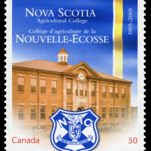 Canada Stamp #2089i - Nova Scotia Agricultural College (2005) 50¢