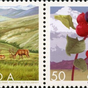 Canada Stamp #2106a - Biosphere Reserves (2005) 2 x 50¢