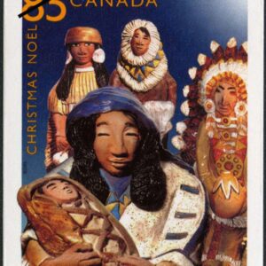 Canada Stamp #2126I - Aborignal mother and child (2005) 85¢