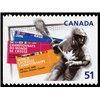 Canada Stamp #2161 - Lacrosse player (2006) 51¢
