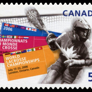 Canada Stamp #2161 - Lacrosse player (2006) 51¢