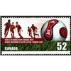 Canada Stamp PB#2220 - Soccer players and ball (2007) - Image 2