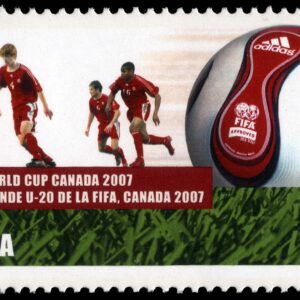 Canada Stamp #2220 - Soccer players and ball (2007)