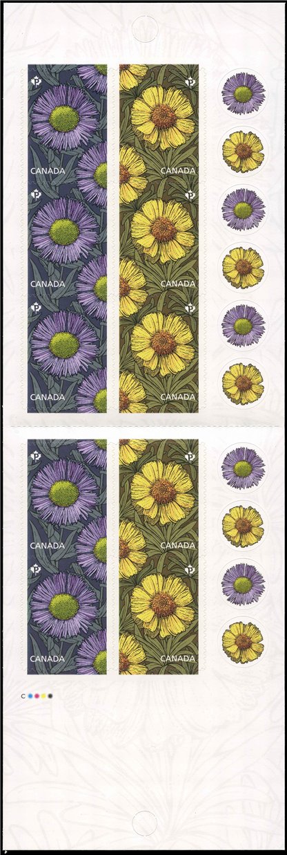 Canada Stamp  - #(BK665) 2980a - Daisies (2017) 10 x P (85¢) - Image 2
