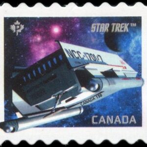 Canada Stamp #2985i - Galileo Shuttle (NCC-1701/7) (2017) P (85¢)