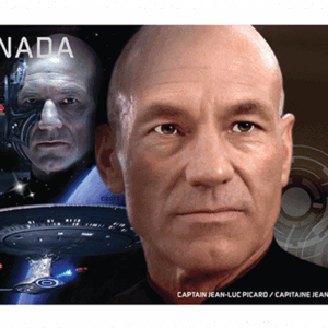 Canada Stamp # 2987i - Captain Jean-Luc Picard vs. Locutus of Borg (2017)