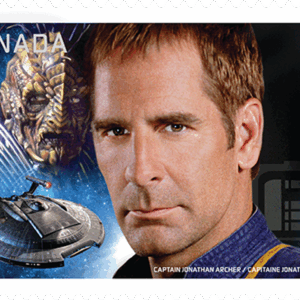 Canada Stamp #2990i - (Star Trek) Captain Jonathan Archer vs. Commander Dolim (2017)