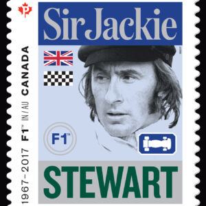 Canada Stamp #2993i - Sir Jackie Stewart - Formula 1 (2017)