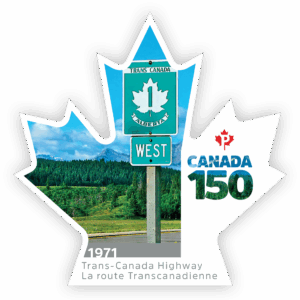 Canada Stamp #3001i - Trans-Canada Highway - Canada 150 (2017)