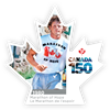 Canada Stamp #3003i - Marathon of Hope - Canada 150 (2017)