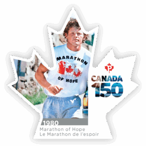 Canada Stamp #3003i - Marathon of Hope - Canada 150 (2017)