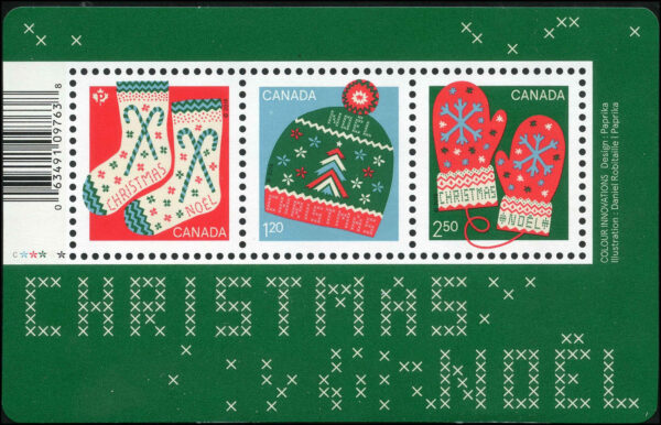 Canada Stamp #3132 - Christmas: Warm and Cozy (2018) $4.55 - Image 2