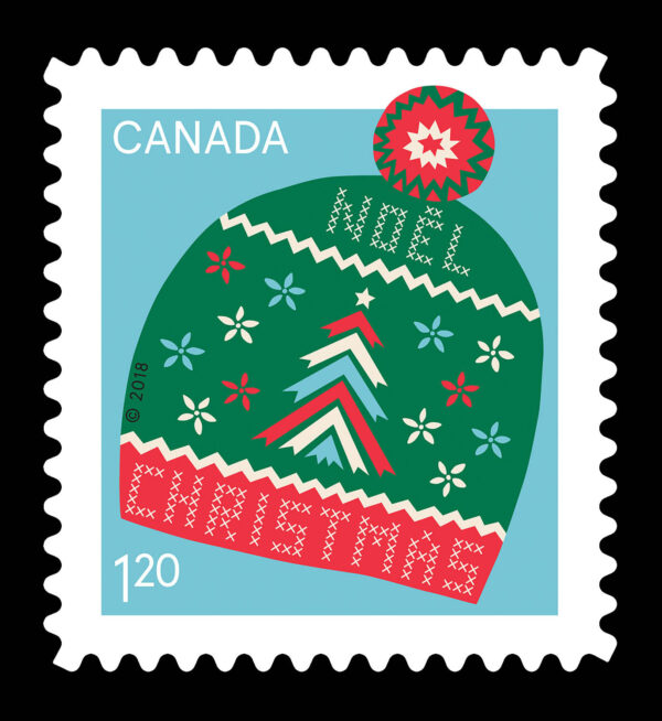 Canada Stamp #3135i - Toque (2018) $1.20 - Image 2