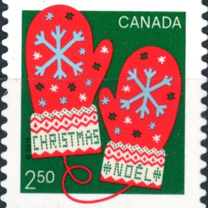 Canada Stamp #3136i - Mittens (2018) $2.50