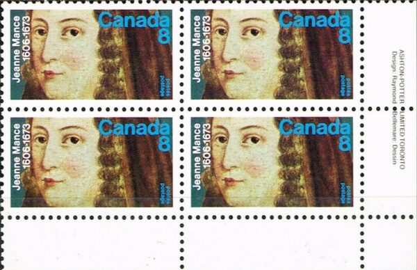 Canada PB#615 - Jeanne Mance (1973) 8¢ - Image 2