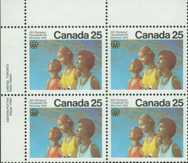 Canada PB#683 - Medal Ceremony (1976) 25¢