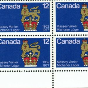 Canada PB#735 - Governor General's Standard (1977) 12¢