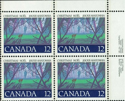Canada PB#742 - Angelic Choir (1977) 12¢