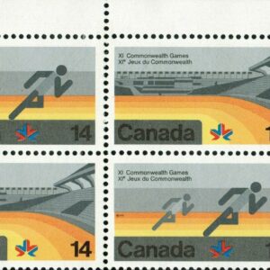 Canada PB#760a - 1978 Commonwealth Games (1978) 2 x 14¢