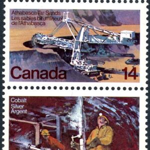 Canada stamp # 766ai - Natural Resources (1978) 2 x 14 ¢