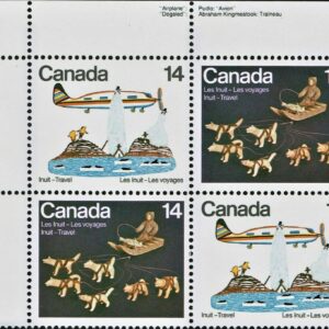 Canada PB#772a - Inuit-Travel (1978) 2 x 14¢