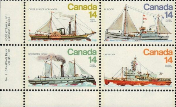 Canada PB#779a - Ice Vessels (1978) 4 x 14¢