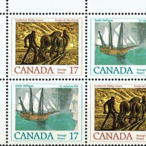 Canada PB#818b - Canadian Authors (1979) 2 x 17¢