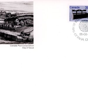 Canada OFDC #928-30-33 - Medium-Value Artifact Definitives (1985) 1 x 39¢, 1 x 50¢,  1 x 68¢
