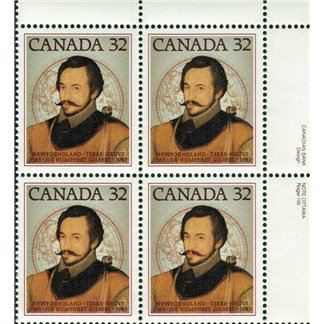 Canada PB#995 - Sir Humphrey Gilbert (1983) 32¢