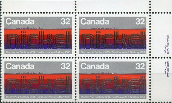 Canada PB#996 - Discovery of Nickel (1983) 32¢ - Image 2