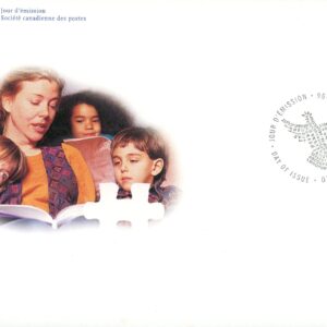 Canada OFDC- Semi-Postal #B13 - Literacy begins at home (1996) 45¢ + 5¢
