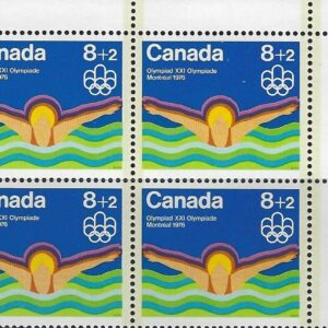 Canada PB- Semi-Postal #B4 - Swimming (1975) 8¢ + 2¢